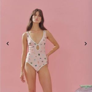 NWT Alemais Cleo swimsuit, never worn